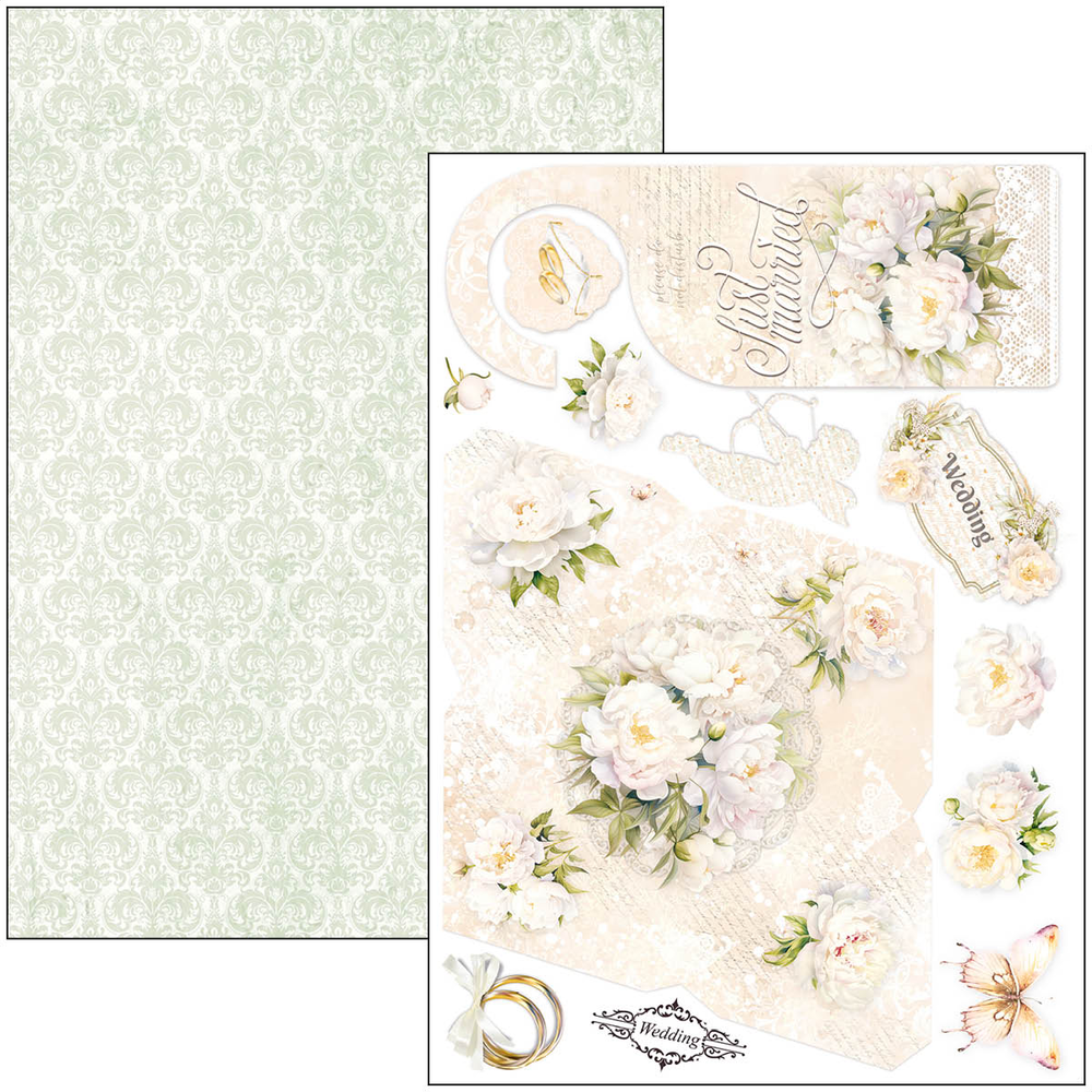 Ciao Bella Papercrafting Always & Forever A4 Creative Pad (CBCL075) Ciao Bella Papercrafting Always & Forever A4 Creative Pad (CBCL075)