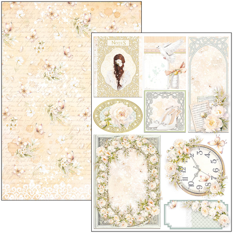 Ciao Bella Papercrafting Always & Forever A4 Creative Pad (CBCL075) Ciao Bella Papercrafting Always & Forever A4 Creative Pad (CBCL075)