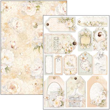 Ciao Bella Papercrafting Always & Forever A4 Creative Pad (CBCL075) Ciao Bella Papercrafting Always & Forever A4 Creative Pad (CBCL075)