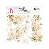 Ciao Bella Papercrafting Always & Forever 6x6 Inch Vellum Paper (CBVQ014)