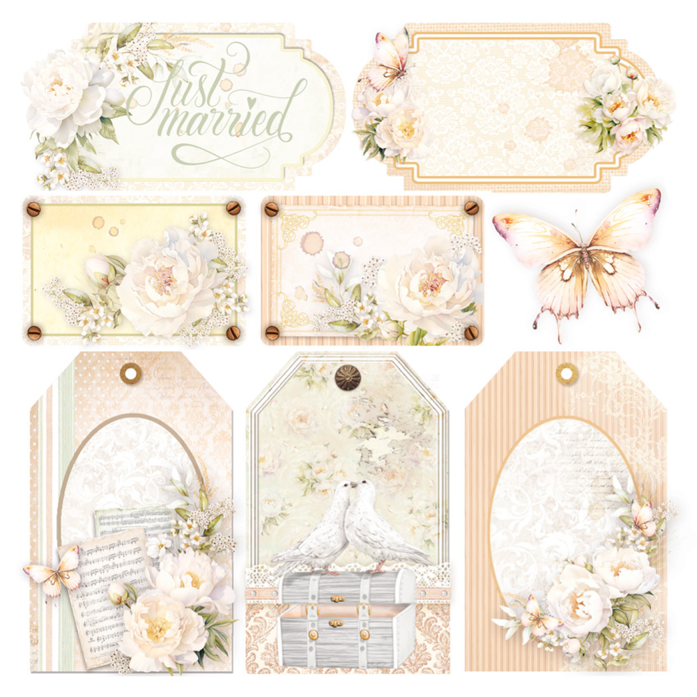 Ciao Bella Papercrafting Always & Forever 6x6 Inch Vellum Paper (CBVQ014) Ciao Bella Papercrafting Always & Forever 6x6 Inch Vellum Paper (CBVQ014)