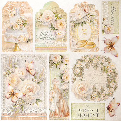 Ciao Bella Papercrafting Always & Forever 6x6 Inch Deluxe Paper (CBDP002)