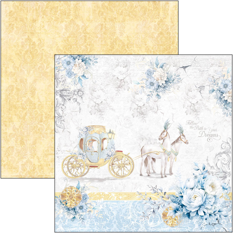 Ciao Bella Papercrafting Midnight Spell 12x12 Inch Paper Pad (CBPM072)