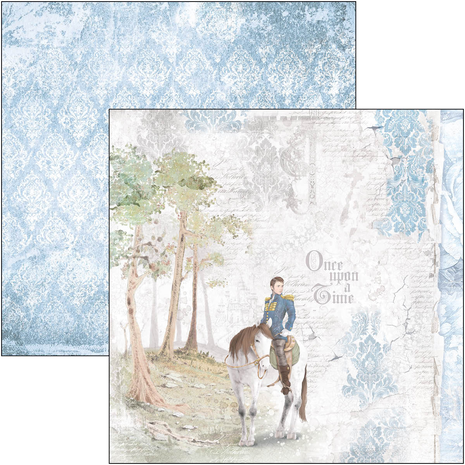 Ciao Bella Papercrafting Midnight Spell 12x12 Inch Paper Pad (CBPM072)