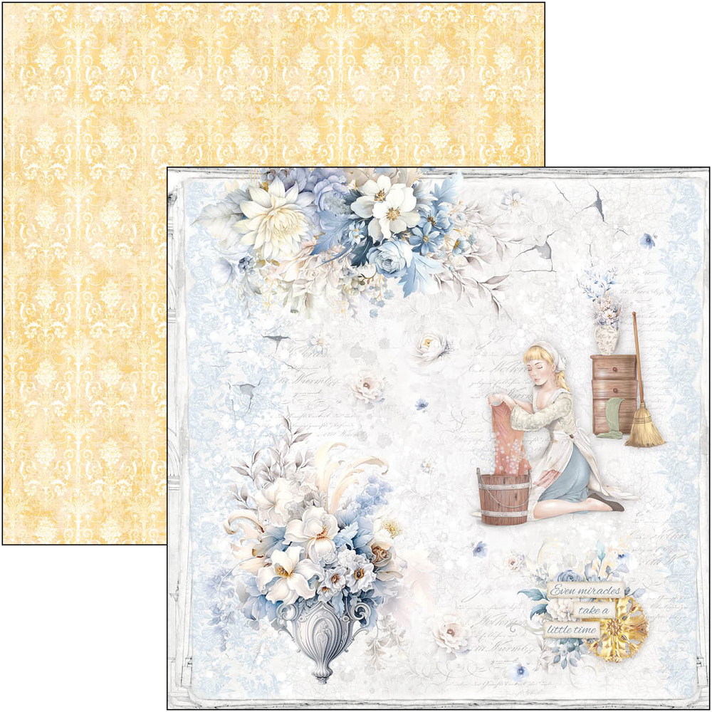 Ciao Bella Papercrafting Midnight Spell 12x12 Inch Paper Pad (CBPM072)