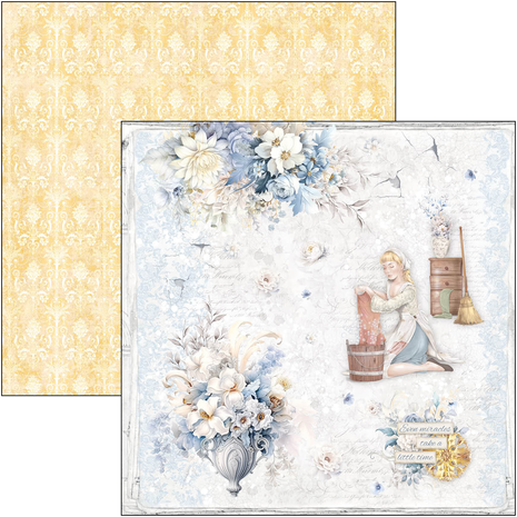 Ciao Bella Papercrafting Midnight Spell 12x12 Inch Paper Pad (CBPM072)