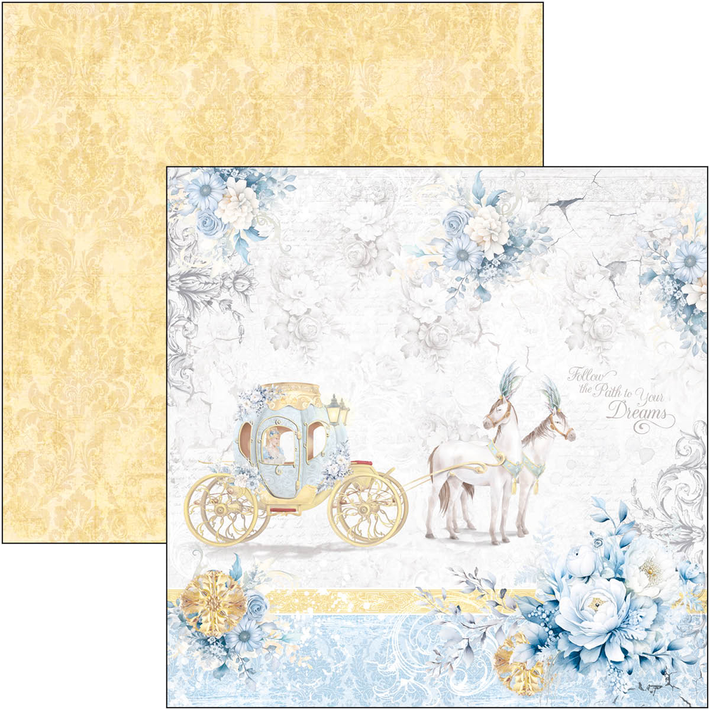 Ciao Bella Papercrafting Midnight Spell 8x8 Inch Paper Pad (CBH072)