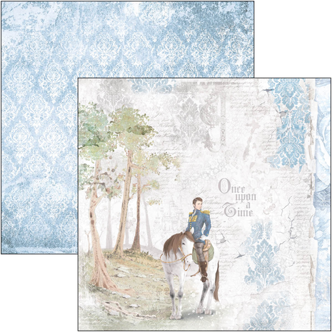 Ciao Bella Papercrafting Midnight Spell 8x8 Inch Paper Pad (CBH072)