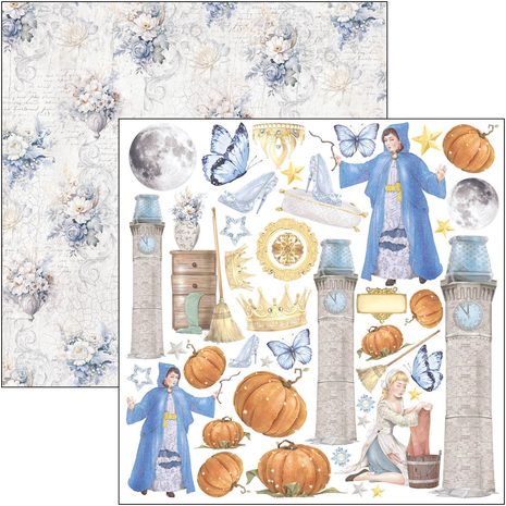 Ciao Bella Papercrafting Midnight Spell 6x6 Inch Paper Pad (CBQE072) Ciao Bella Papercrafting Midnight Spell 6x6 Inch Paper Pad (CBQE072)