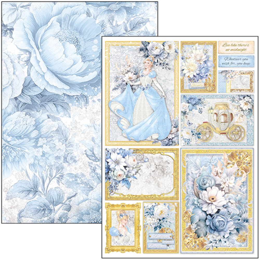 Ciao Bella Papercrafting Midnight Spell A4 Creative Pad (CBCL072) Ciao Bella Papercrafting Midnight Spell A4 Creative Pad (CBCL072)