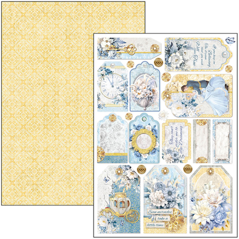 Ciao Bella Papercrafting Midnight Spell A4 Creative Pad (CBCL072) Ciao Bella Papercrafting Midnight Spell A4 Creative Pad (CBCL072)