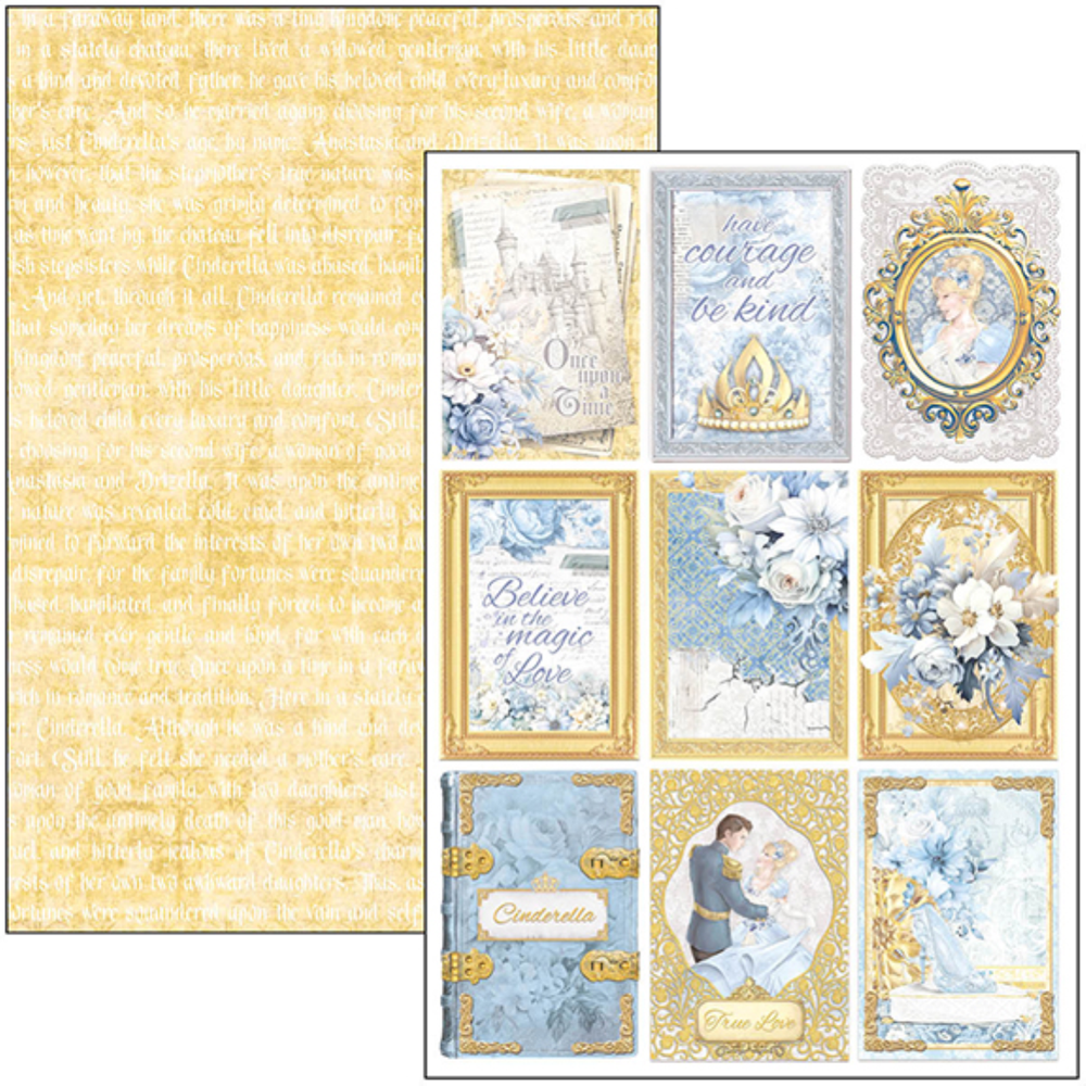 Ciao Bella Papercrafting Midnight Spell A4 Creative Pad (CBCL072) Ciao Bella Papercrafting Midnight Spell A4 Creative Pad (CBCL072)