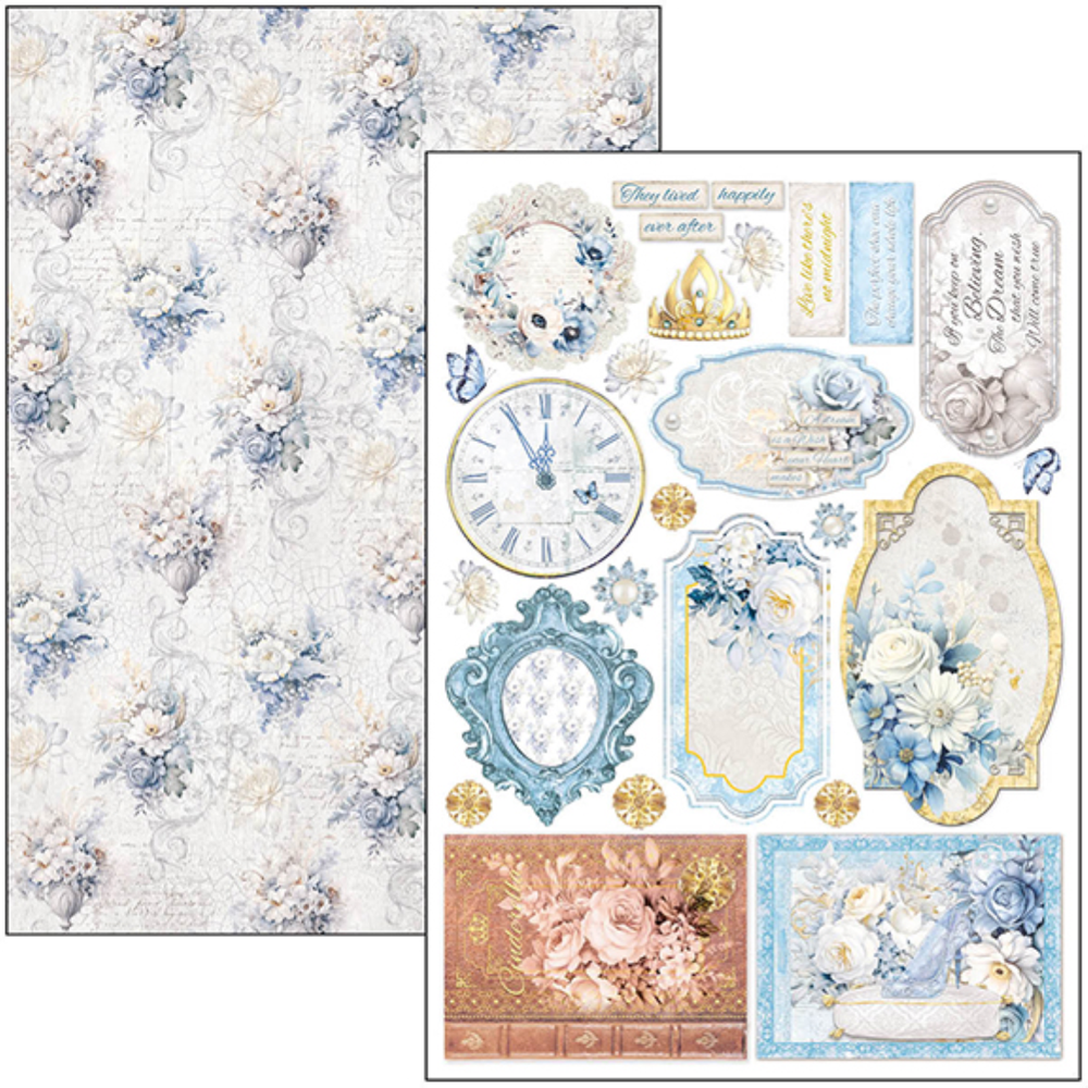 Ciao Bella Papercrafting Midnight Spell A4 Creative Pad (CBCL072) Ciao Bella Papercrafting Midnight Spell A4 Creative Pad (CBCL072)