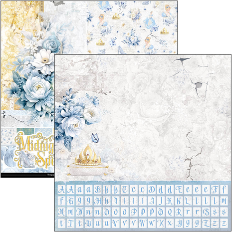 Ciao Bella Papercrafting Midnight Spell 12x12 Inch Patterns Pad (CBT072) Ciao Bella Papercrafting Midnight Spell 12x12 Inch Patterns Pad (CBT072)