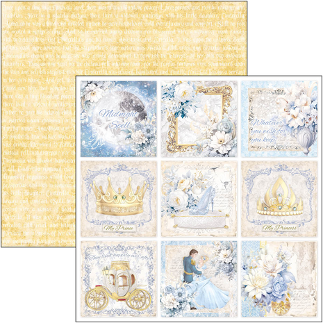 Ciao Bella Papercrafting Midnight Spell 12x12 Inch Patterns Pad (CBT072) Ciao Bella Papercrafting Midnight Spell 12x12 Inch Patterns Pad (CBT072)