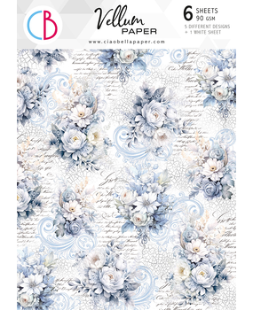 Ciao Bella Papercrafting Midnight Spell A4 Vellum Paper (CBV011) Ciao Bella Papercrafting Midnight Spell A4 Vellum Paper (CBV011)