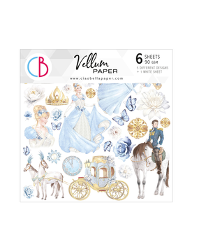 Ciao Bella Papercrafting Midnight Spell 6x6 Inch Vellum Paper (CBVQ011)