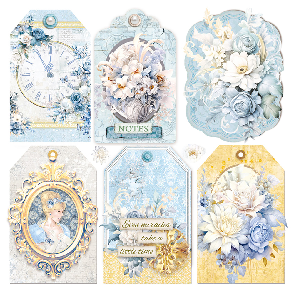 Ciao Bella Papercrafting Midnight Spell 6x6 Inch Vellum Paper (CBVQ011)