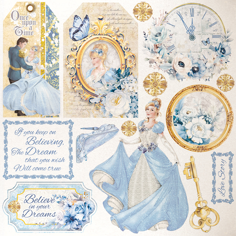 Ciao Bella Papercrafting Midnight Spell 6x6 Inch Deluxe Paper (CBDP001) Ciao Bella Papercrafting Midnight Spell 6x6 Inch Deluxe Paper (CBDP001)