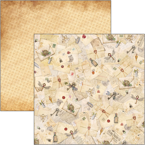 Ciao Bella Papercrafting Wizard Academy 12x12 Inch Paper Pad (CBPM071) Ciao Bella Papercrafting Wizard Academy 12x12 Inch Paper Pad (CBPM071)