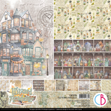 Ciao Bella Papercrafting Wizard Academy 12x12 Inch Patterns Pad (CBT071)