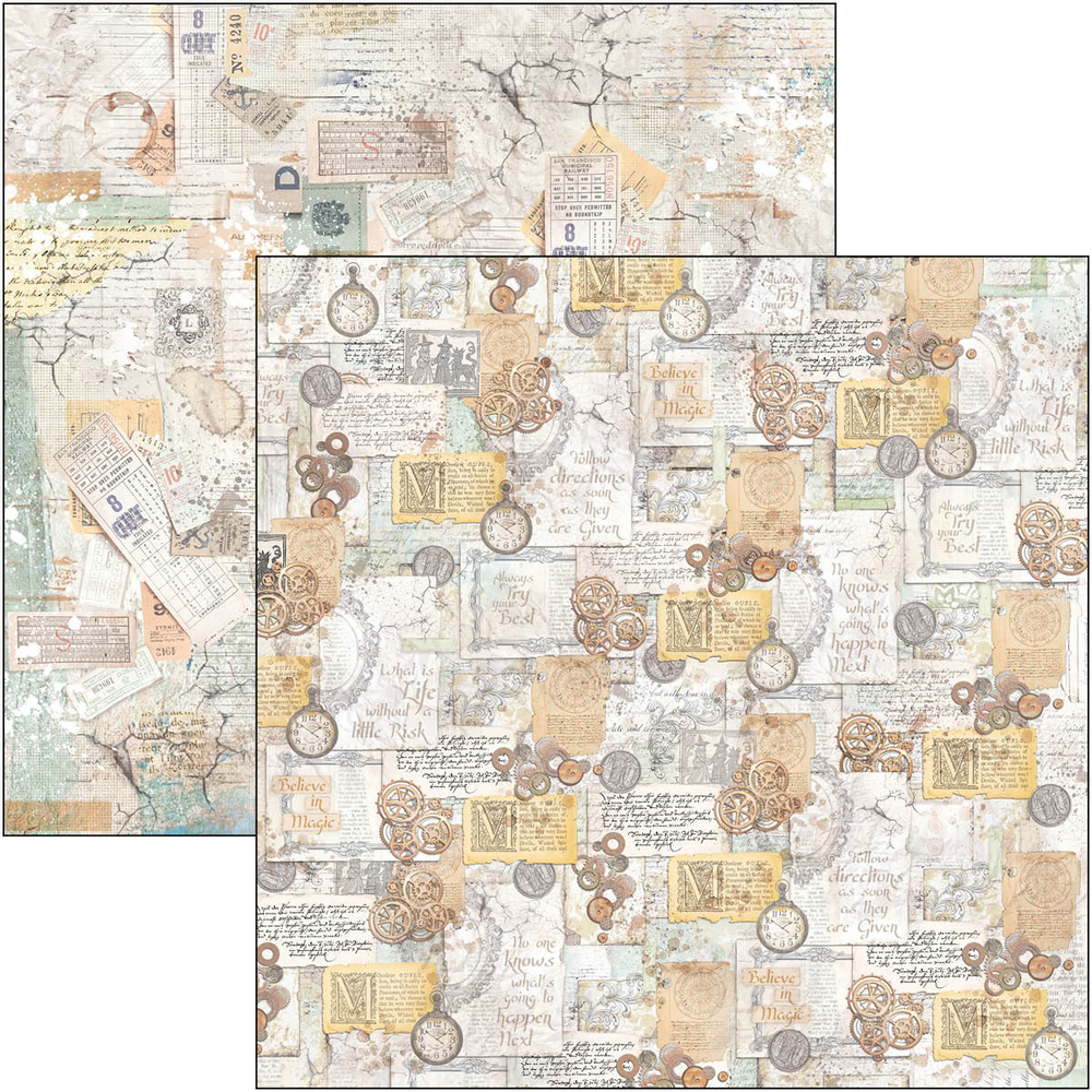 Ciao Bella Papercrafting Wizard Academy 12x12 Inch Patterns Pad (CBT071) Ciao Bella Papercrafting Wizard Academy 12x12 Inch Patterns Pad (CBT071)