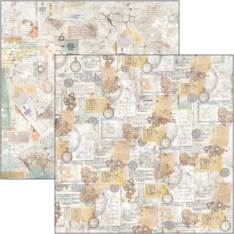 Ciao Bella Papercrafting Wizard Academy 12x12 Inch Patterns Pad (CBT071) Ciao Bella Papercrafting Wizard Academy 12x12 Inch Patterns Pad (CBT071)