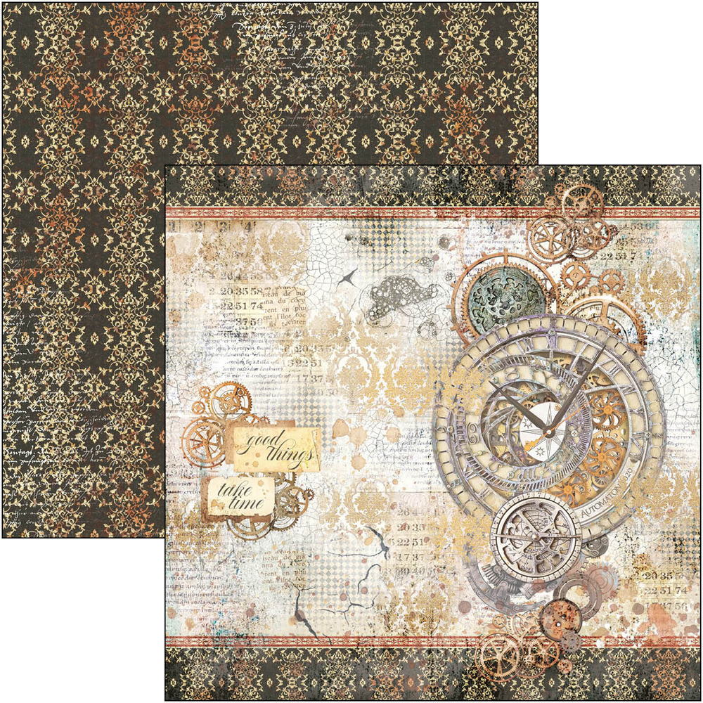 Ciao Bella Papercrafting Wizard Academy 12x12 Inch Patterns Pad (CBT071) Ciao Bella Papercrafting Wizard Academy 12x12 Inch Patterns Pad (CBT071)