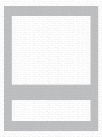 My Favorite Things High/Low Strip Stencil (ST-193)