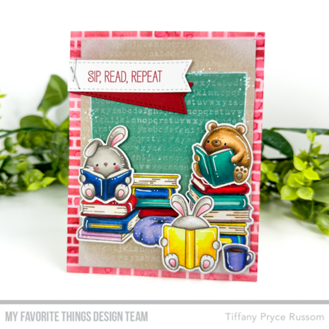 My Favorite Things Books & Buddies Stamp & Die Duo (DUO-011)