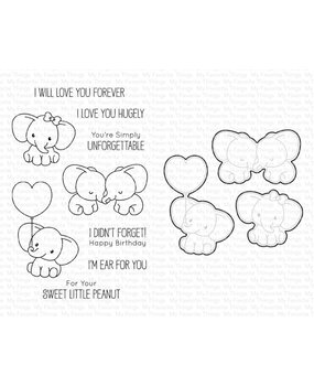 My Favorite Things Sweet Little Peanut Stamp & Die Duo (DUO-012) My Favorite Things Sweet Little Peanut Stamp & Die Duo (DUO-012)