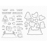 My Favorite Things Tea Party Pals Stamp & Die Duo (DUO-013)