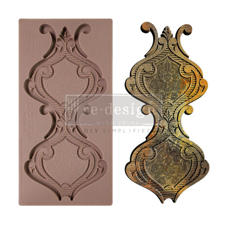 Re-Design Darling Damask 5x10 Inch Decor Mould (668730)