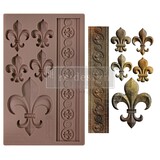 Re-Design Fleur De Lis En Or 5x8 Inch Decor Mould (667023)