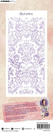 Studio Light Victorian Dreams Slimline Masking Stencil Royal Pattern (JMA-VD-MASK266) Studio Light Victorian Dreams Slimline Masking Stencil Royal Pattern (JMA-VD-MASK266)