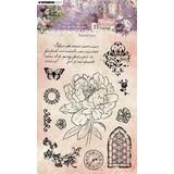 Studio Light Victorian Dreams Clear Stamp Timeless Peony (JMA-VD-STAMP610)