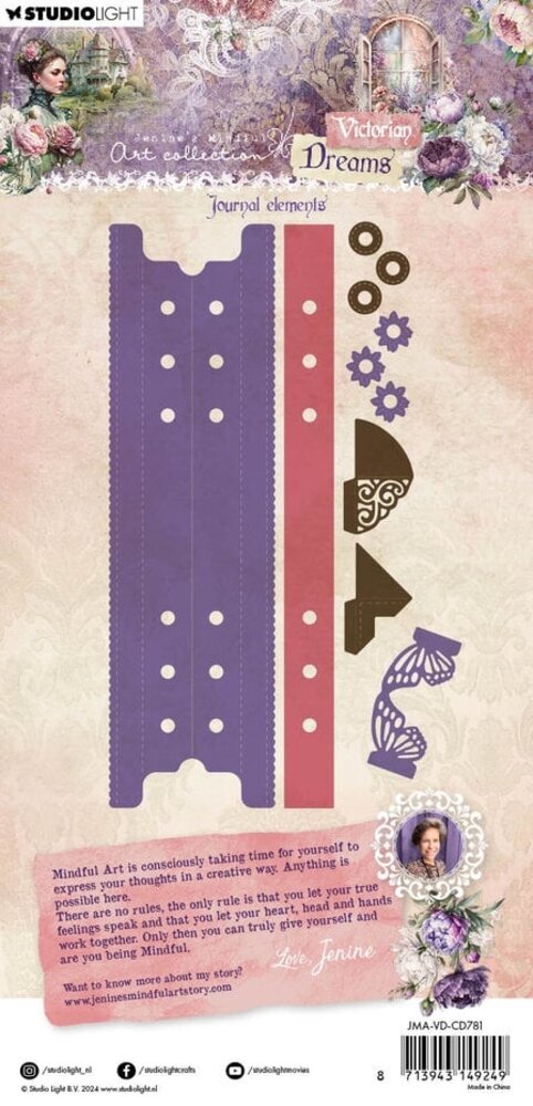 Studio Light Victorian Dreams Snijmal Journal Elements (JMA-VD-CD781) Studio Light Victorian Dreams Snijmal Journal Elements (JMA-VD-CD781)