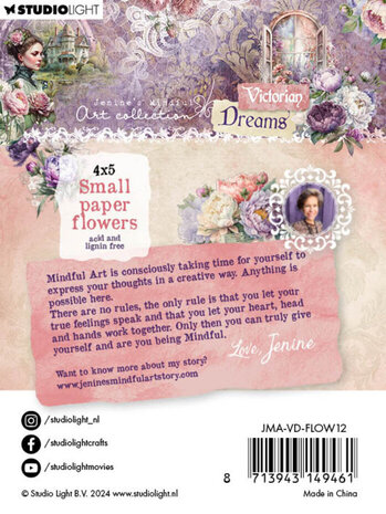 Studio Light Victorian Dreams Paper Flowers 1,5/2cm (JMA-VD-FLOW12) Studio Light Victorian Dreams Paper Flowers 1,5/2cm (JMA-VD-FLOW12)