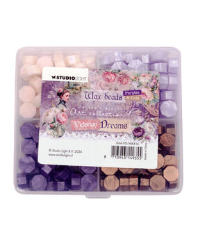 Studio Light Victorian Dreams Wax Beads Purples & Gold (JMA-VD-WAX14) Studio Light Victorian Dreams Wax Beads Purples & Gold (JMA-VD-WAX14)