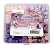 Victorian Dreams Wax Beads Purples & Gold (JMA-VD-WAX14)