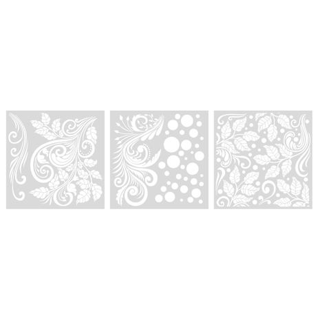 Sheena Garden Visitors 8x8 Inch Stencil Set Foliage Swirls (SD-GV-STEN8-FSW) Sheena Garden Visitors 8x8 Inch Stencil Set Foliage Swirls (SD-GV-STEN8-FSW)