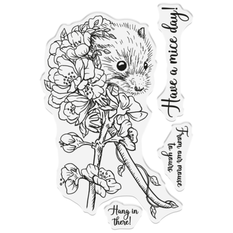 Sheena Garden Visitors Stamp & Die Have a Mice Day (SD-GV-STD-HAMD) Sheena Garden Visitors Stamp & Die Have a Mice Day (SD-GV-STD-HAMD)