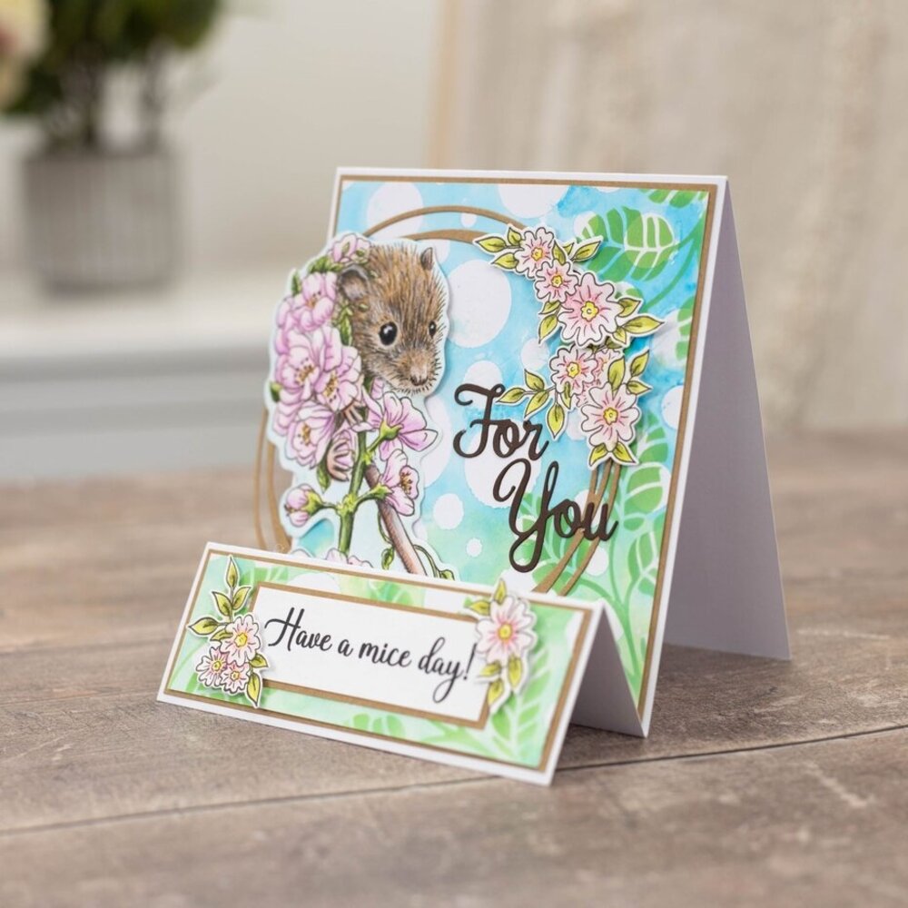 Sheena Garden Visitors Stamp & Die Have a Mice Day (SD-GV-STD-HAMD) Sheena Garden Visitors Stamp & Die Have a Mice Day (SD-GV-STD-HAMD)