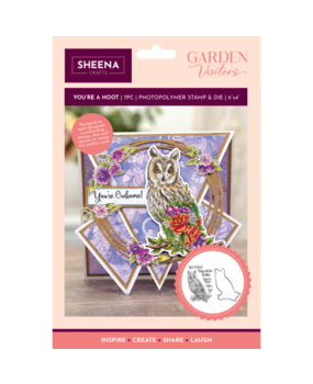 Sheena Garden Visitors Stamp & Die You're a Hoot (SD-GV-STD-YOHO)