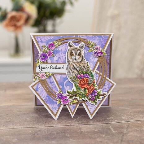 Sheena Garden Visitors Stamp & Die You're a Hoot (SD-GV-STD-YOHO)