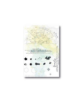 Masterpiece Design Blueprint Splatters 4x6 Inch Clear Stamp Set (MP202112) Masterpiece Design Blueprint Splatters 4x6 Inch Clear Stamp Set (MP202112)