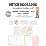 Dutch Doobadoo Limited Edition Crafty Kit Knippen en Plakken met Jaap - Happy Spring (473.013.003)