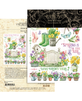Graphic 45 Grow with Love Rub-On Transfers (4502821)