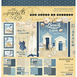 Graphic 45 The Beach is Calling 12x12 Inch Collection Pack (4502823)