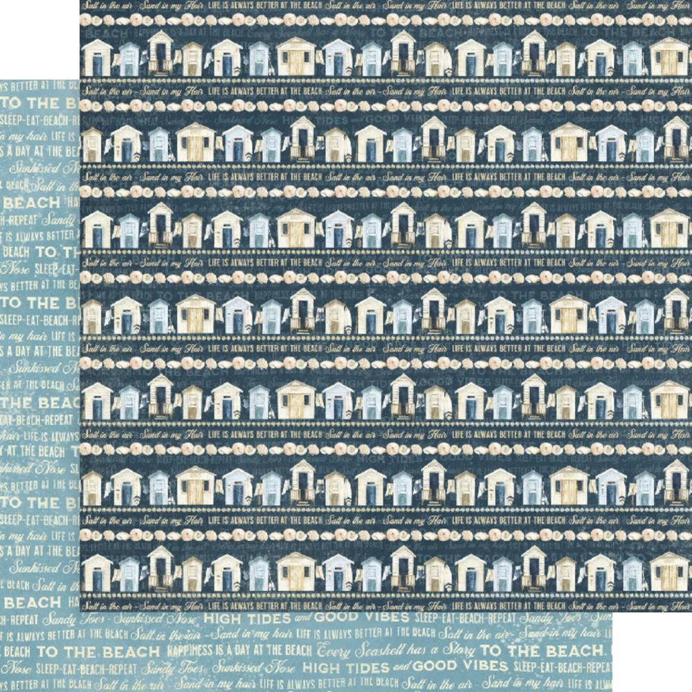 Graphic 45 The Beach is Calling 12x12 Inch Collection Pack (4502823)